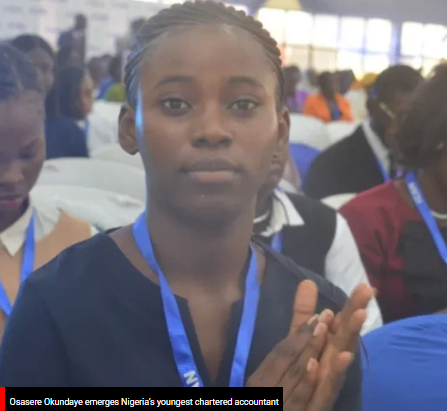 Sixteen-year-old Osasere Okundaye
