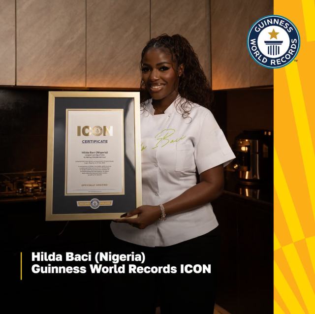 Hilda Baci Guinnes world record holder